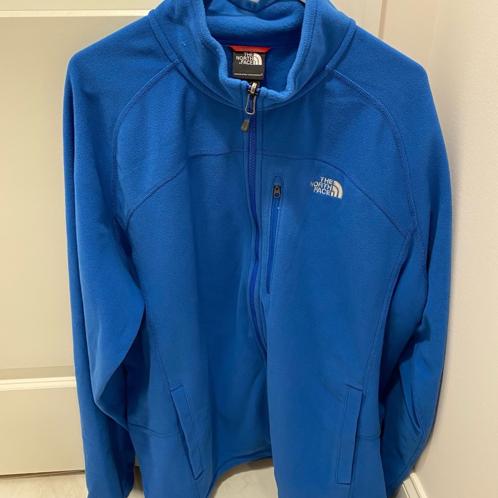 The North Face Sky Blue Fleece Jacket